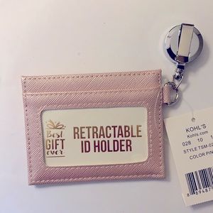 Card holder with retractable clip 🔸